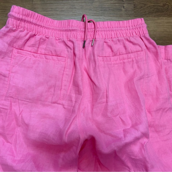 Athleta Retreat Linen High rise Wide Leg Drawstring Pants - Picture 4 of 4